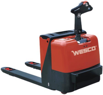 Wesco Heavy Duty Deluxe Power Pallet Truck